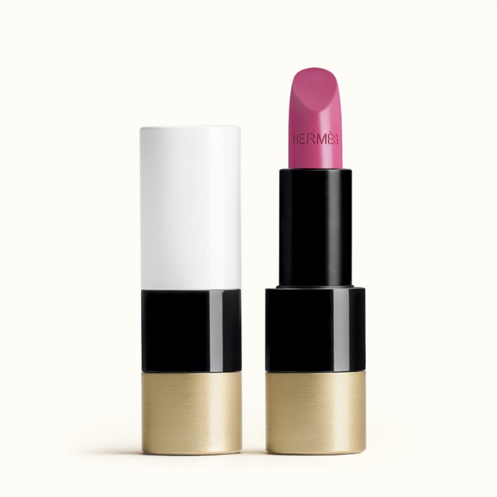 Rouge Hermes, Satin lipstick Rose Zinzolin
